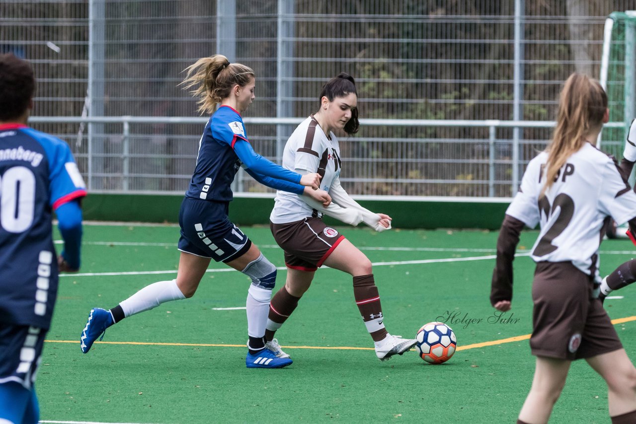 Bild 311 - wBJ VfL Pinneberg - St. Pauli : Ergebnis: 7:0 (Abbruch)